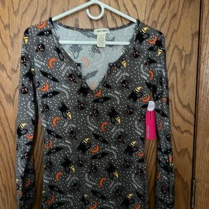 Shosho fleece lined onesie pajamas nwt